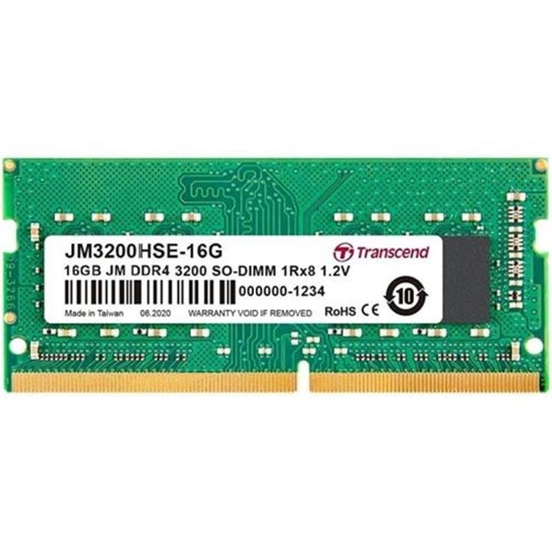 TRANSCEND JM 16GB DDR4 3200Mhz SO-DIMM