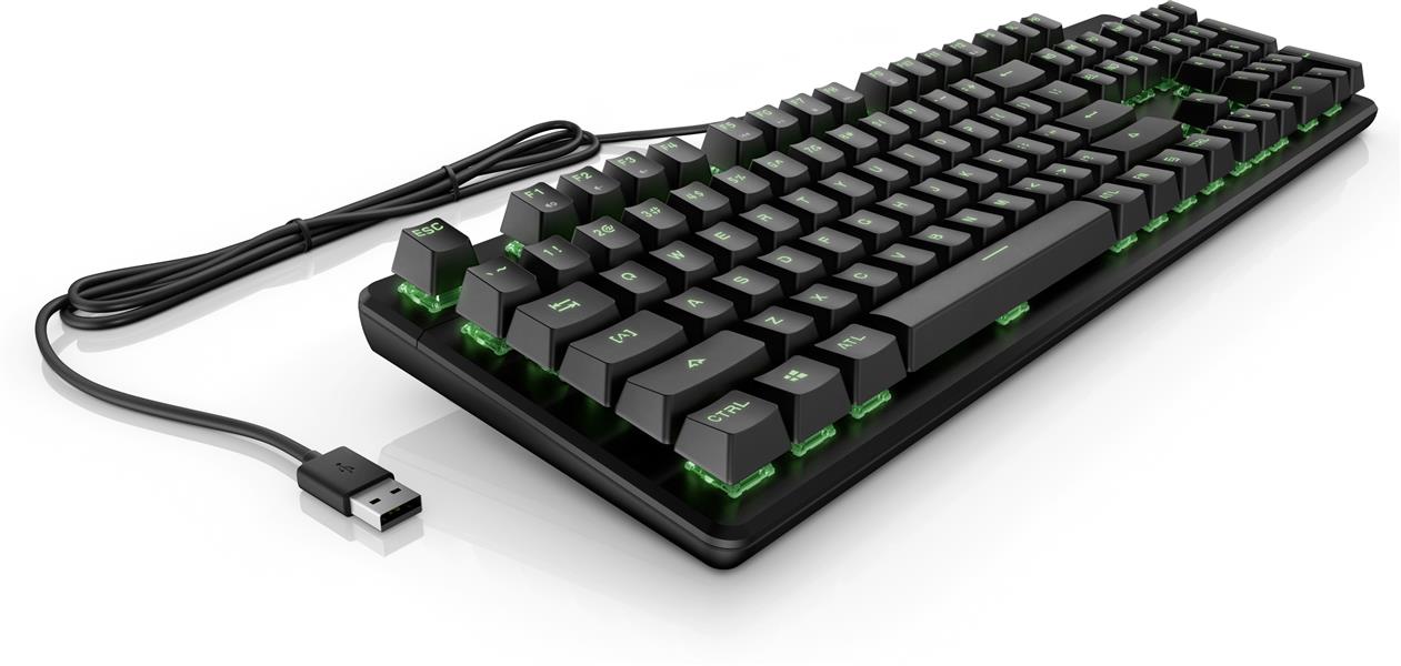 HP Pavilion Gaming 550 toetsenbord USB QWERTY Engels Zwart