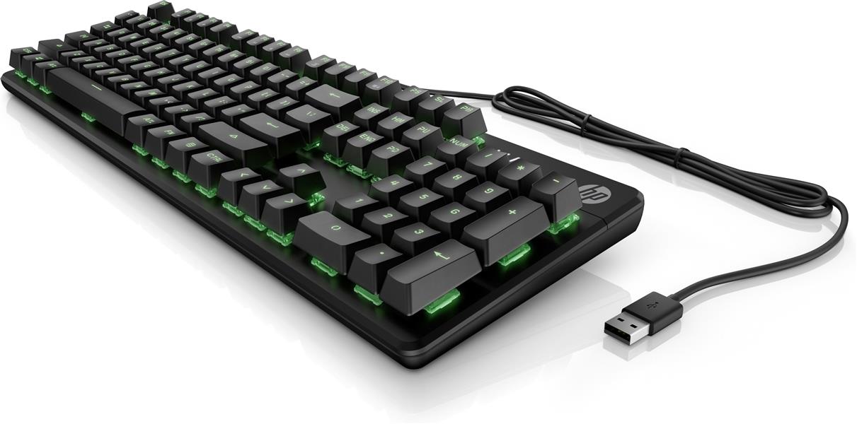 HP Pavilion Gaming 550 toetsenbord USB QWERTY Engels Zwart