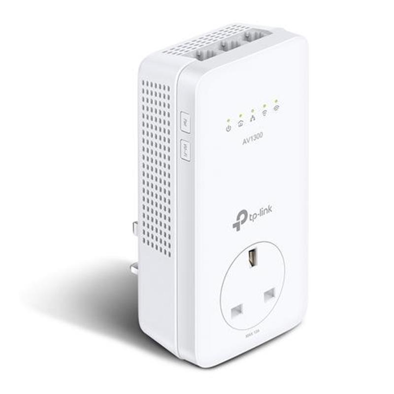 TP-LINK TL-WPA8631P PowerLine-netwerkadapter 1300 Mbit/s Ethernet LAN Wifi Wit 1 stuk(s)