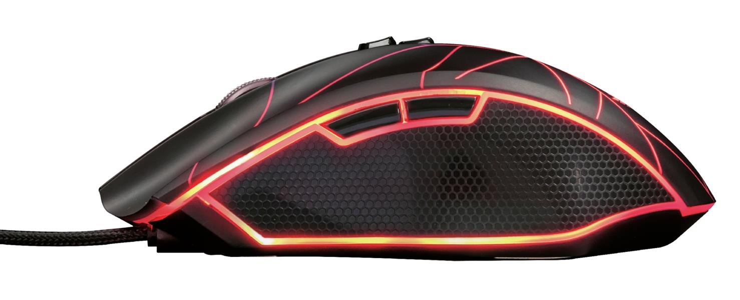 Trust GXT160X Ture - Gaming Muis - RGB - LED