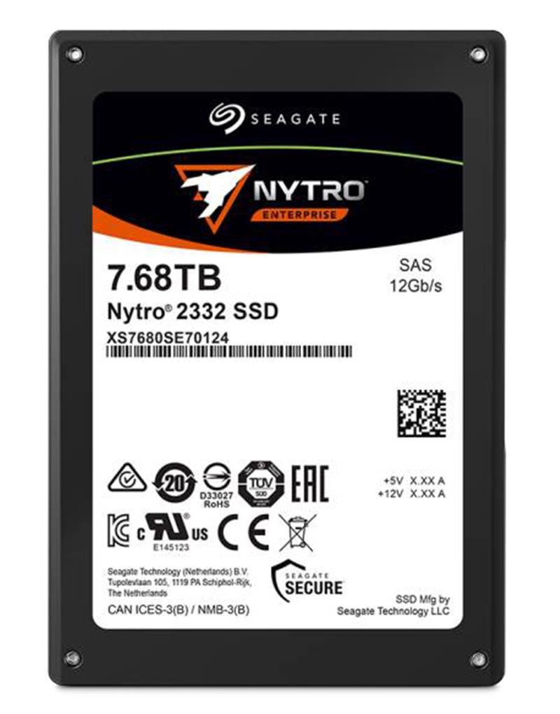Seagate Nytro 2332 2.5"" 7680 GB SAS 3D eTLC