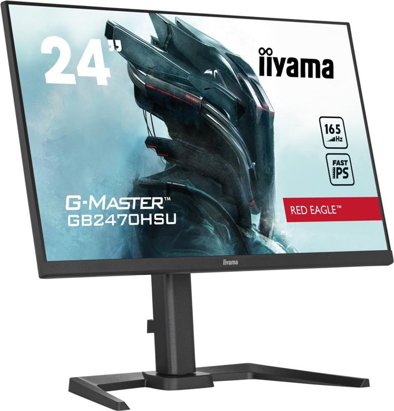 iiyama G-MASTER GB2470HSU-B5 LED display 61 cm (24"") 1920 x 1080 Pixels Full HD Zwart