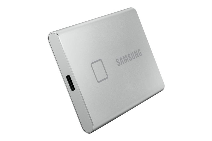 Samsung MU-PC2T0S, T7 Touch, 2000 GB, USB Type-C, 3.2 Gen 2 (3.1 Gen 2), 1050 MB/s, Wachtwoordbeveiliging, Zilver