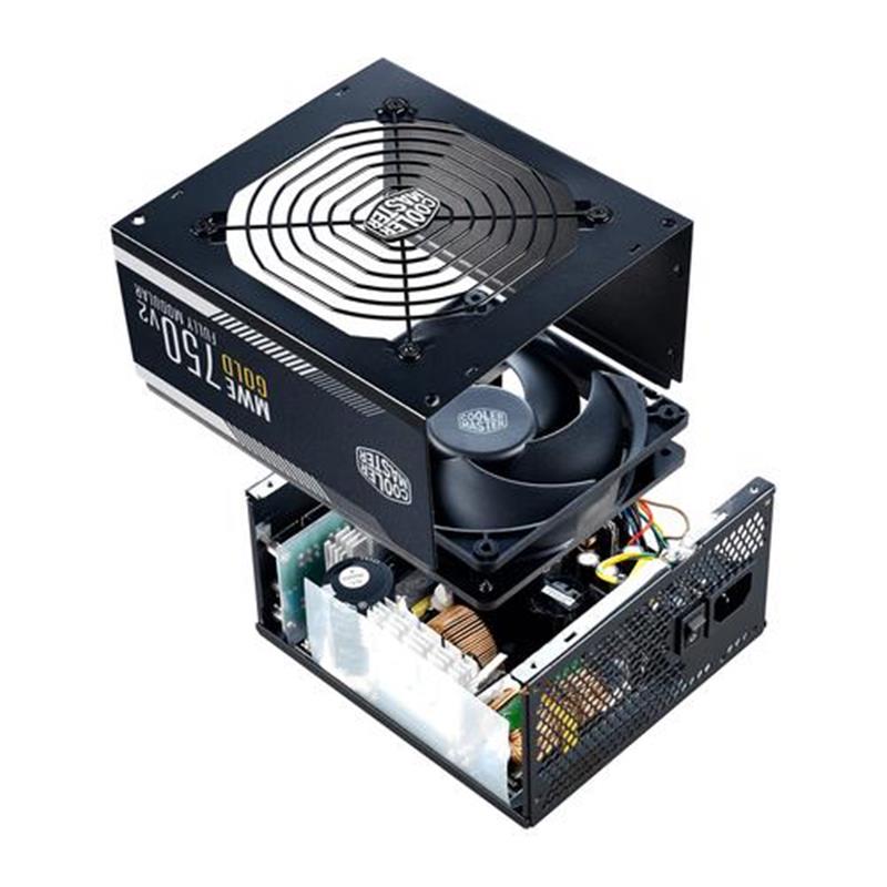 Cooler Master MWE Gold 750 - V2 power supply unit 750 W 24-pin ATX ATX Zwart