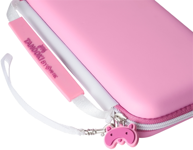 Nintendo Switch en Switch Lite - Tanooki bescherm case - Roze - Switch OLED