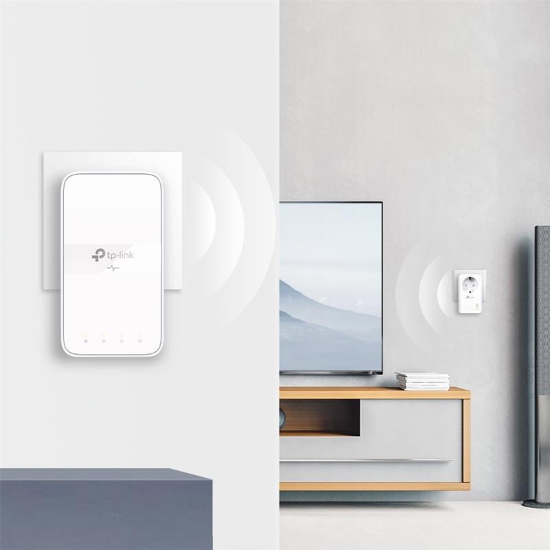 TP-LINK TL-WPA7617 KIT PowerLine-netwerkadapter 1200 Mbit/s Ethernet LAN Wifi Wit