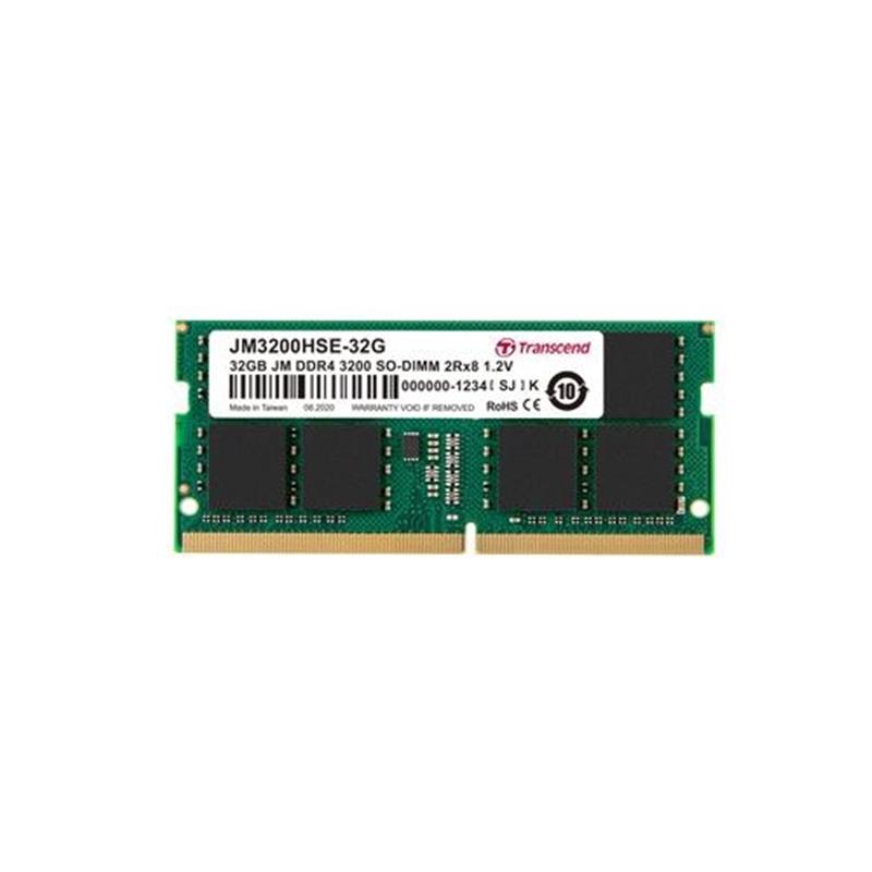 TRANSCEND 32GB JM DDR4 3200Mhz SO-DIMM