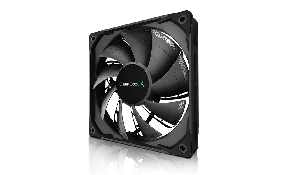 DeepCool 120W Single Colour White LED 120mm Fan Hydro Bearing