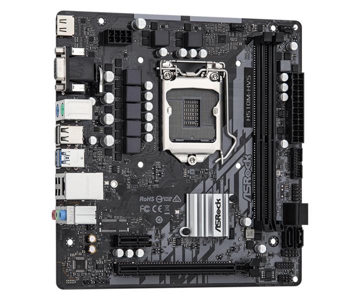 Asrock H510M-HVS R2.0 Intel H510 LGA 1200 micro ATX