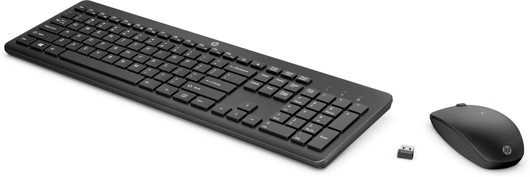 HP 230 toetsenbord RF Draadloos QWERTY Engels Zwart