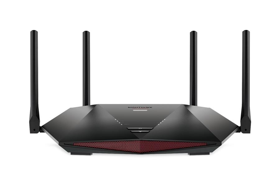 Netgear XR1000 Nighthawk WiFi 6 Gaming Router draadloze router Dual-band (2.4 GHz / 5 GHz) Gigabit Ethernet Zwart