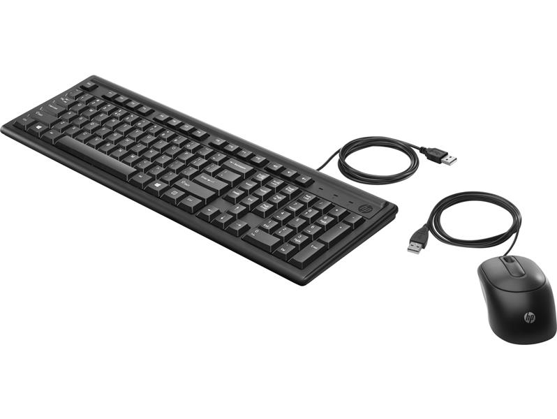 HP 160 toetsenbord USB QWERTY Engels Zwart
