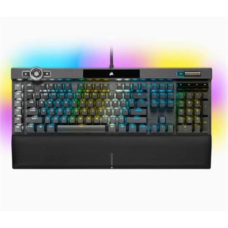 Corsair K100 RGB toetsenbord USB QWERTZ Nederlands Zwart