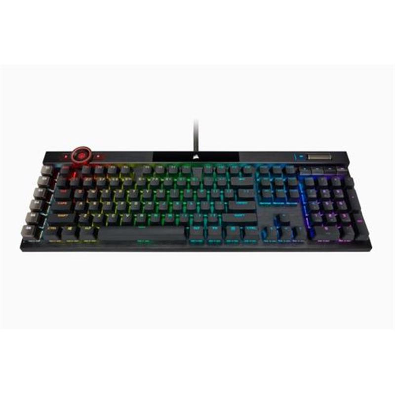 Corsair K100 RGB toetsenbord USB QWERTZ Nederlands Zwart