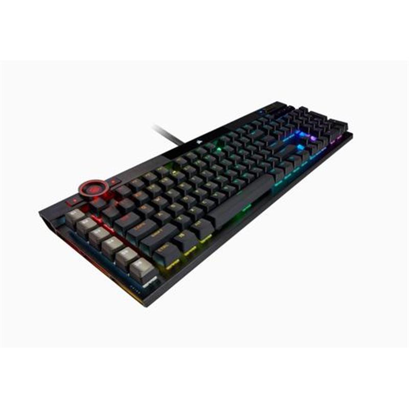 Corsair K100 RGB toetsenbord USB QWERTZ Nederlands Zwart