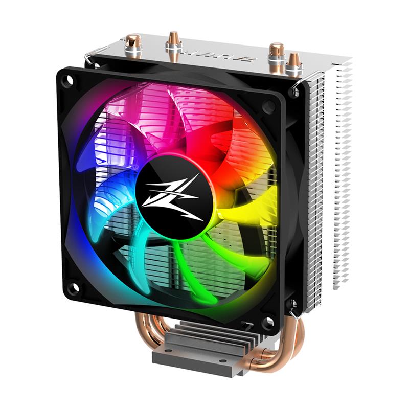 Zalman CNPS4X RGB, TDP 95W, 92mm PWM fan, High performance 2 heatpipes, Max Airflow 44CBM, STG2M included, Intel LGA 115x, 1200, AMD AM4, AM3+, AM3, F