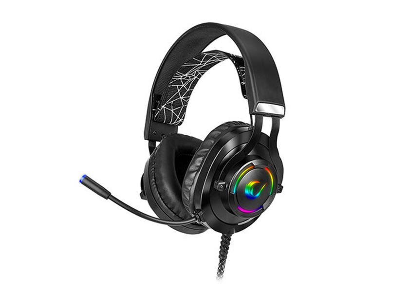 Rampage RM-K18 double 7.1 surround sound RGB gaming headset voor PC en PS4