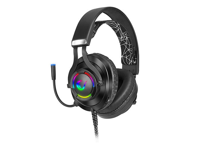 Rampage RM-K18 double 7.1 surround sound RGB gaming headset voor PC en PS4