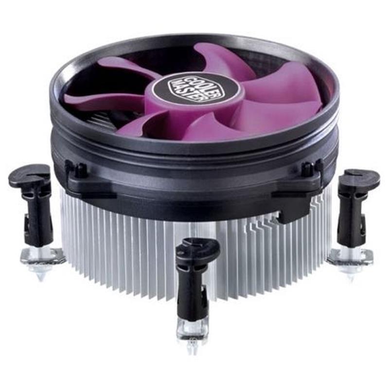 Cooler Master X Dream i117 Processor Koeler 9 5 cm Aluminium Violet Cooler Master X Dream i117 Processor Koeler 9 5 cm Aluminium Violet