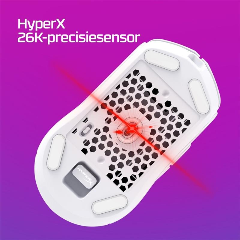 HyperX Pulsefire Haste 2 - draadloze gamingmuis (zwart)