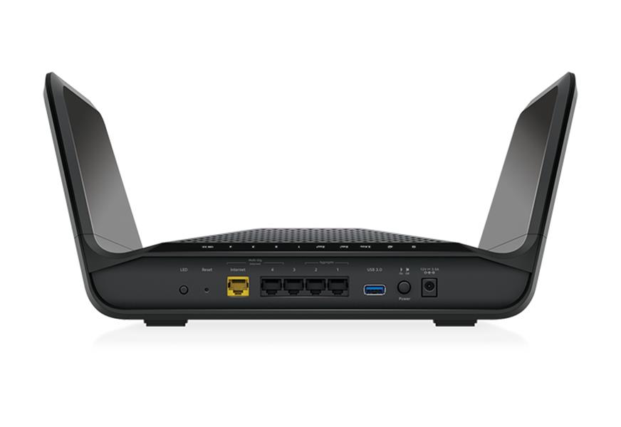 Netgear RAX70 Nighthawk draadloze router Gigabit Ethernet Tri-band (2.4 GHz / 5 GHz / 5 GHz) Zwart