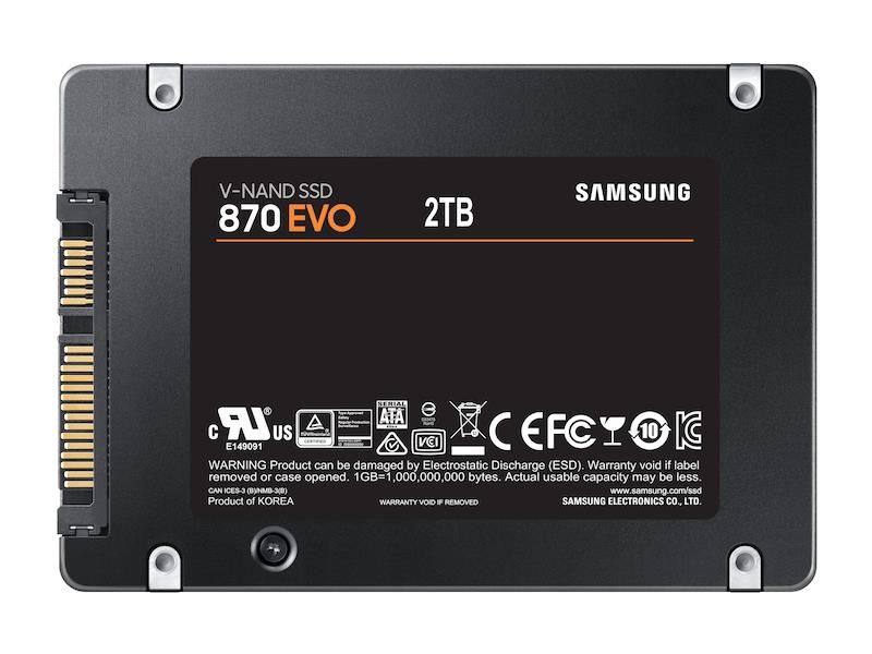 Samsung 870 EVO 2.5"" 2 TB SATA III V-NAND MLC