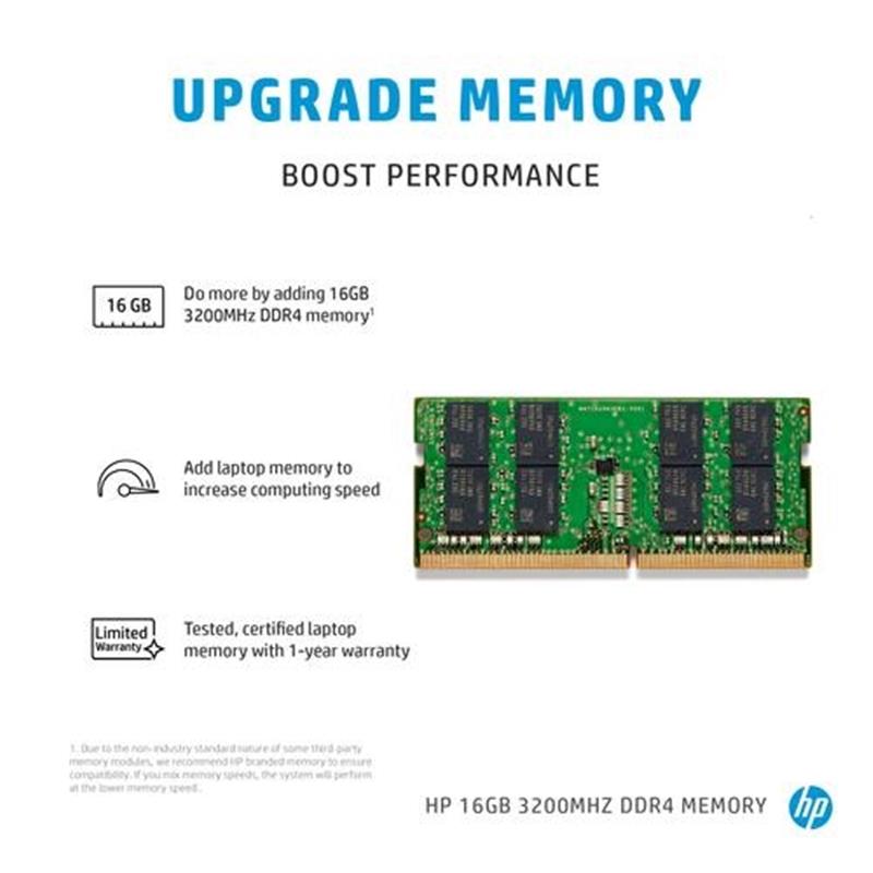 HP 286J1AA geheugenmodule 16 GB 1 x 16 GB DDR4 3200 MHz