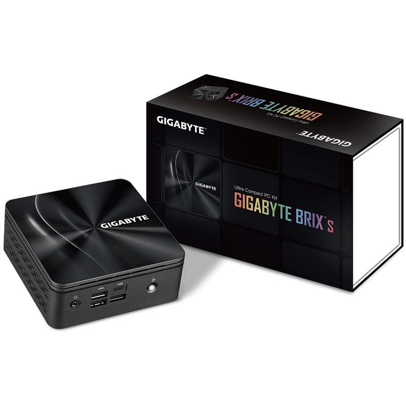 Gigabyte GB-BRR3H-4300 PC/workstation barebone UCFF Zwart 4300U 2 GHz