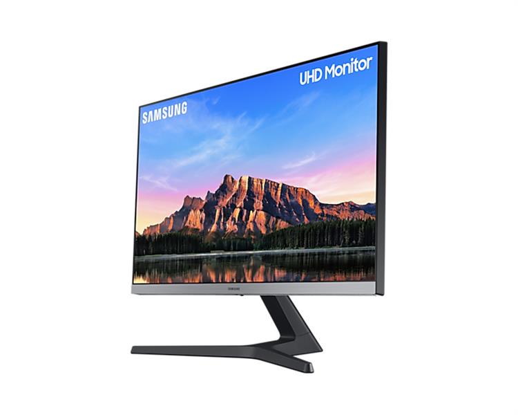 Samsung U28R550UQR 71,1 cm (28"") 3840 x 2160 Pixels 4K Ultra HD LED Blauw, Grijs