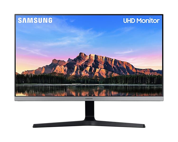 Samsung U28R550UQR 71,1 cm (28"") 3840 x 2160 Pixels 4K Ultra HD LED Blauw, Grijs