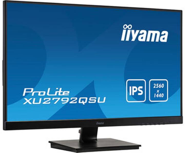 iiyama ProLite XU2792QSU-B1 computer monitor 68,6 cm (27"") 2560 x 1440 Pixels WQXGA LED Zwart