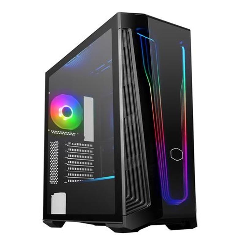 Cooler Master MasterBox 540 ATX Midi-Tower window ARGB hub 120mm PWM Black