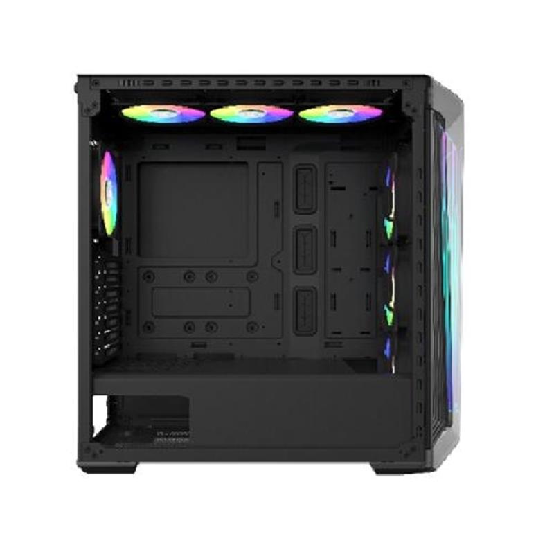Cooler Master MasterBox 540 ATX Midi-Tower window ARGB hub 120mm PWM Black