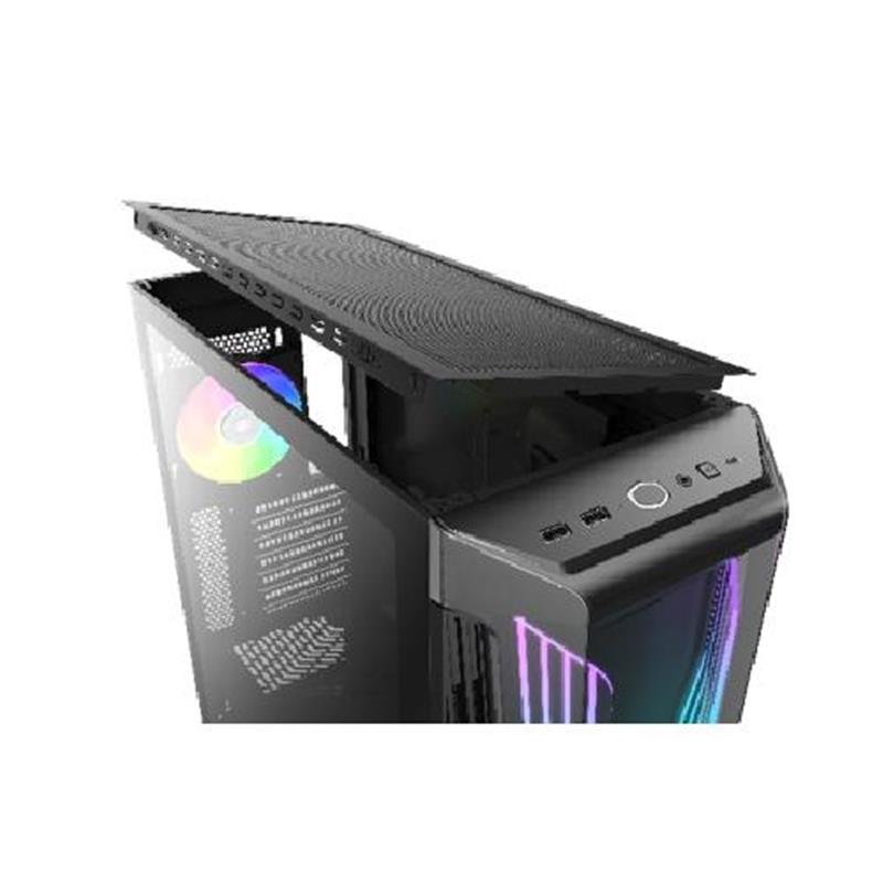 Cooler Master MasterBox 540 ATX Midi-Tower window ARGB hub 120mm PWM Black
