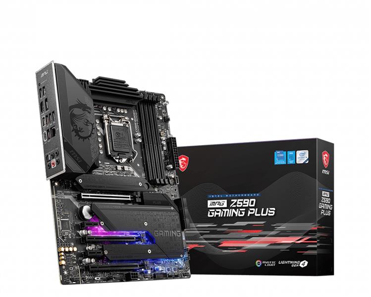 MSI MPG Z590 GAMING PLUS moederbord Intel Z590 LGA 1200 ATX