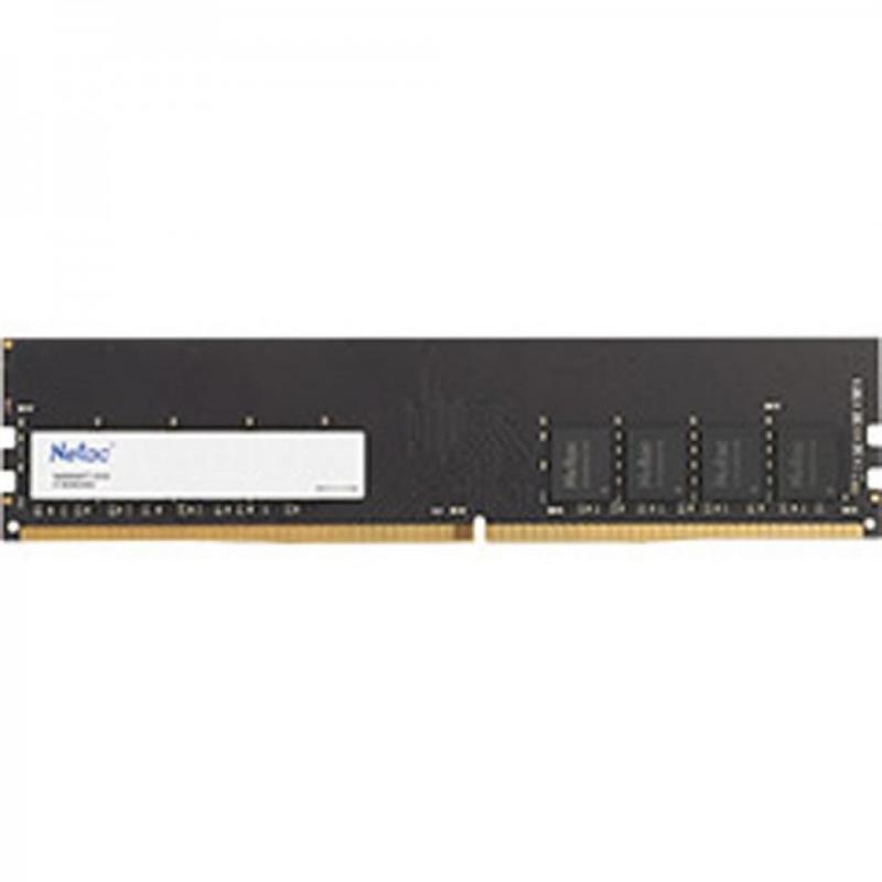 Netac Basic DDR4-2666 8G C19 UDIMM 288-Pin DDR4 PC DDR4-2666 PC4-21300 8G x 1 19-19-19-43 1 2V JEDEC Single Channel