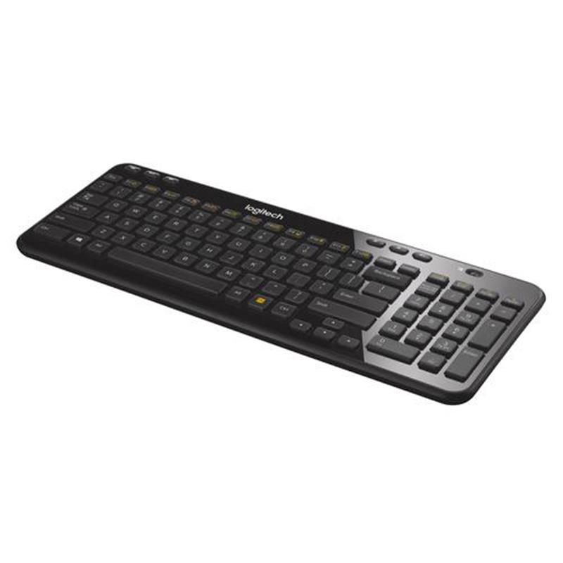 Logitech K360 toetsenbord RF Draadloos QWERTY Nederlands Zwart