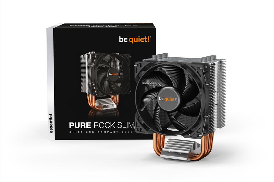 be quiet! PURE ROCK SLIM 2 Processor Koeler 9,2 cm Zilver 1 stuk(s)