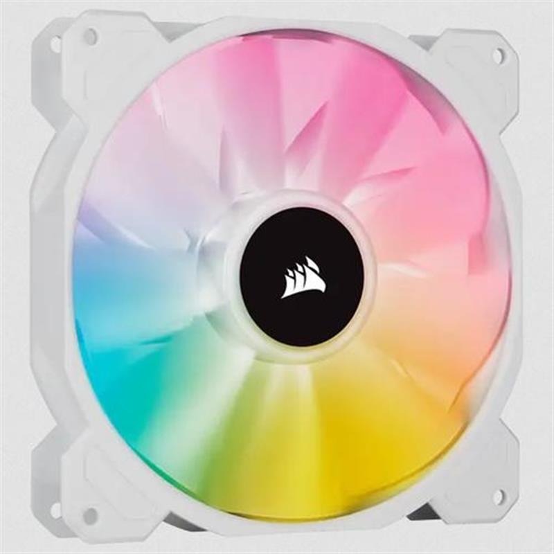 Corsair White SP140 RGB ELITE 140mm Fan 2p