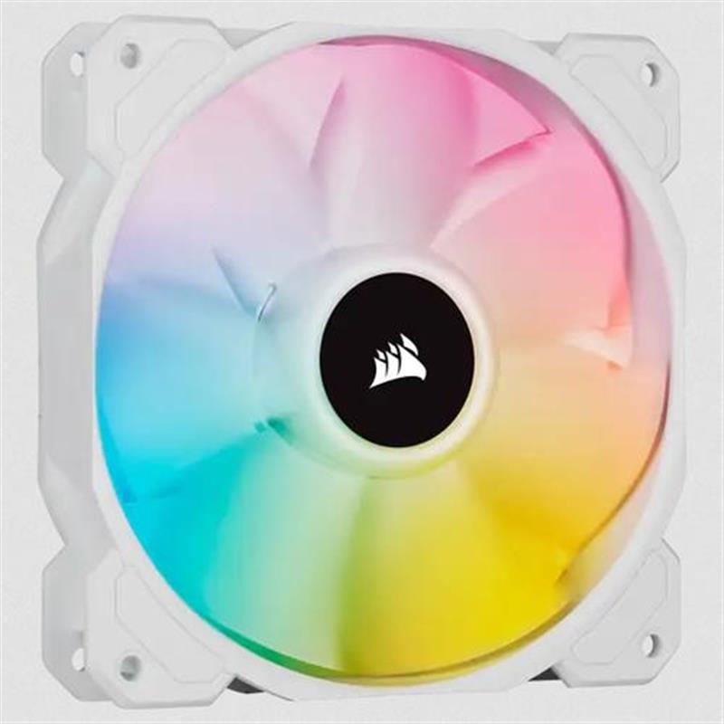 Corsair White SP120 RGB ELITE 120mm Fan 1p