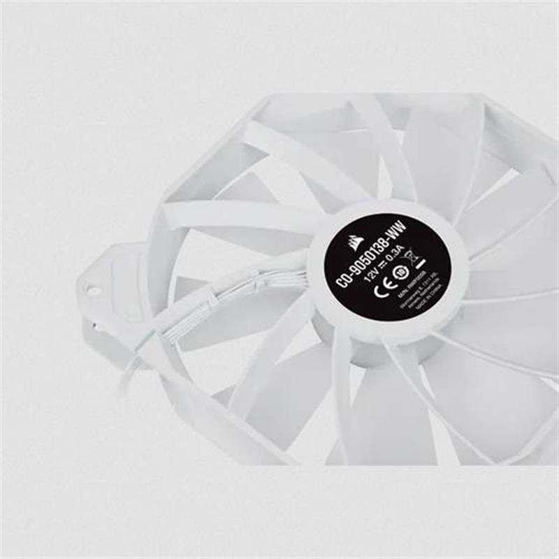 Corsair White SP140 RGB ELITE 140mm Fan 1p