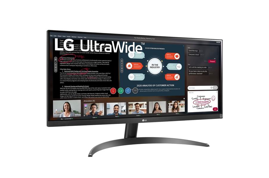 LG 29WP500-B 73,7 cm (29"") 2560 x 1080 Pixels UltraWide Full HD LED Zwart