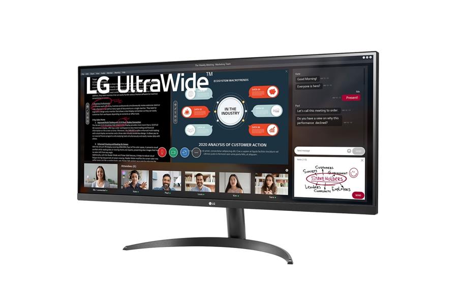 LG 34WP500-B 86,4 cm (34"") 2560 x 1080 Pixels UltraWide Full HD LED Zwart