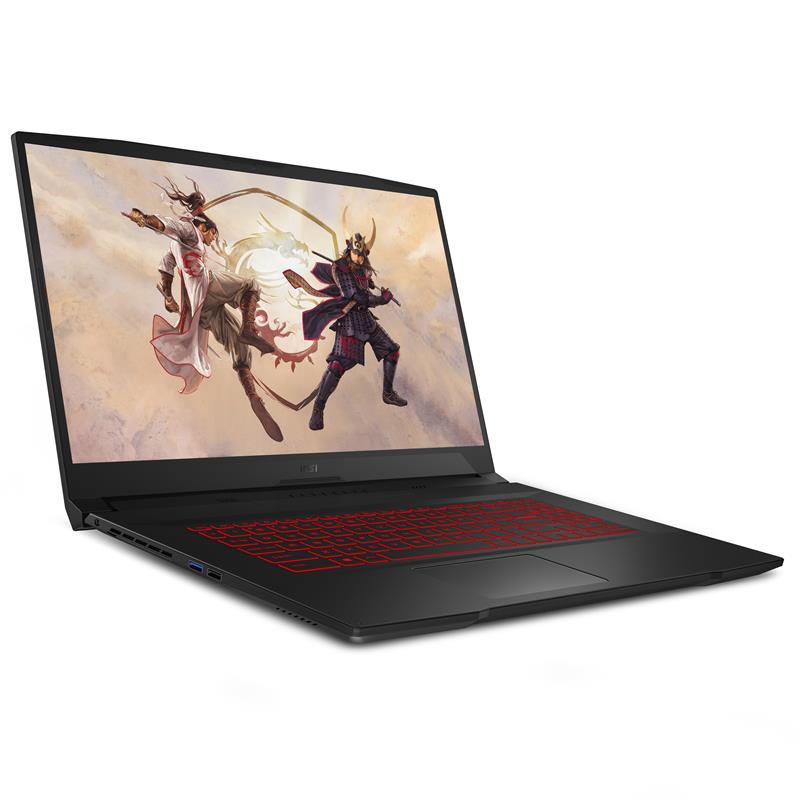 MSI Gaming GF76 11UC-435NL Katana Laptop 43,9 cm (17.3"") Full HD Intel® Core™ i7 i7-11800H 16 GB DDR4-SDRAM 1 TB SSD NVIDIA GeForce RTX 3050 Wi-Fi 6 