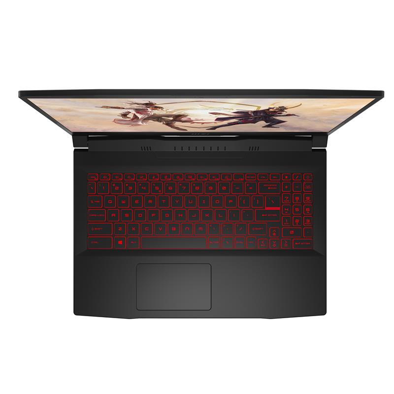 MSI Gaming GF66 11SC-017NL Katana Notebook 39,6 cm (15.6"") Full HD Intel® 11de generatie Core™ i7 16 GB DDR4-SDRAM 512 GB SSD NVIDIA® GeForce® GTX 16