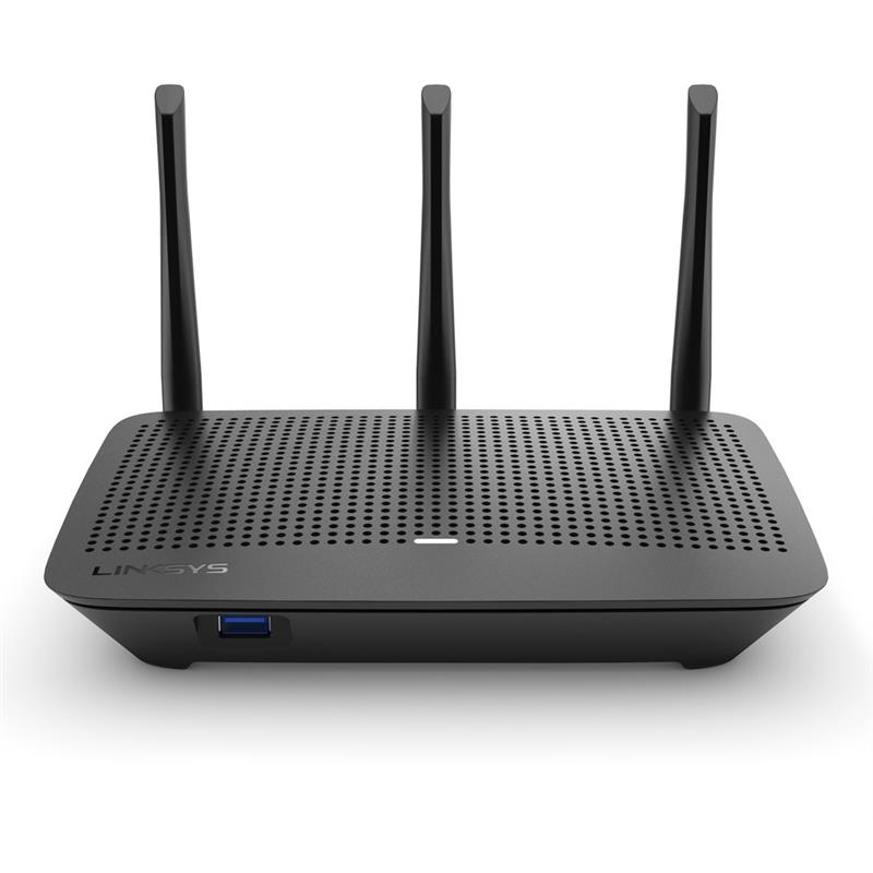 Linksys EA7500V3 draadloze router Gigabit Ethernet Dual-band (2.4 GHz / 5 GHz) Zwart