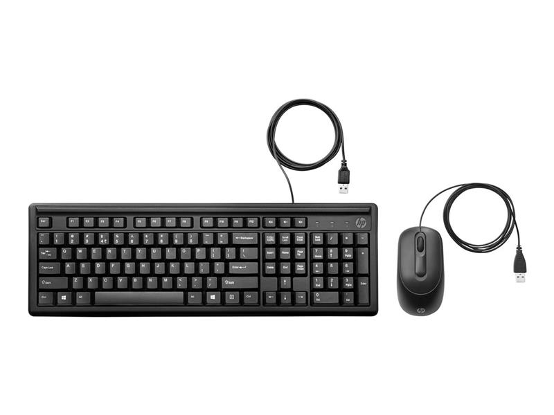 160 Keyboard and Mouse Set - Black