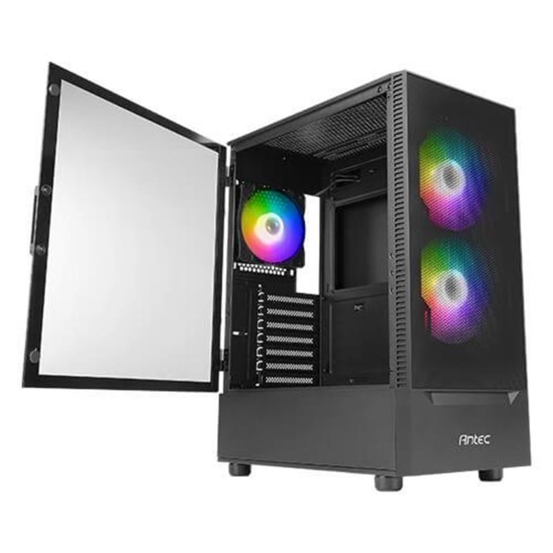 Case Antec NX410 M-ATX / GAMING (Gehard) glas 3 X FAN/ RGB