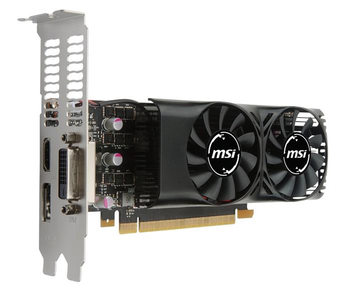 VGA MSI GeForce GTX 1050 TI 4GT LP RENEWED